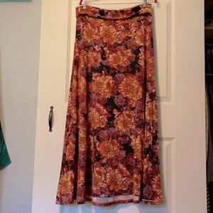 LulaRoe Maxi Skirt Size Large